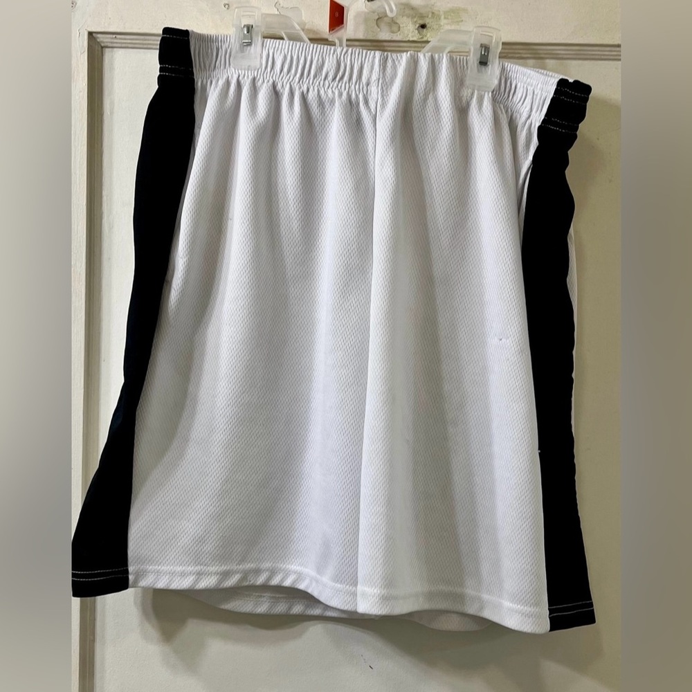 Zone Pro White Athletic Shorts